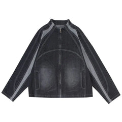 Denim Racer Jacket