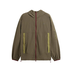 Outdoor Double Hooded Zipper Jacket