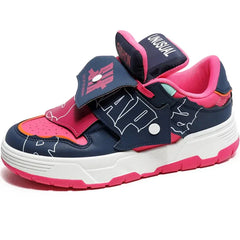 Color Surge Non-Slip Skate Sneakers