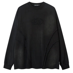 Y2k Futurstic Solid Sweater