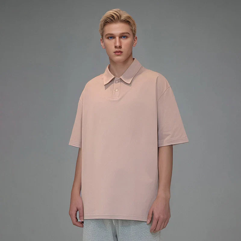 Casual Oversized POLO T-Shirt