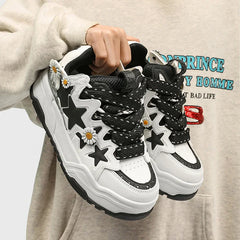 Star Rise Flowers Sneakers