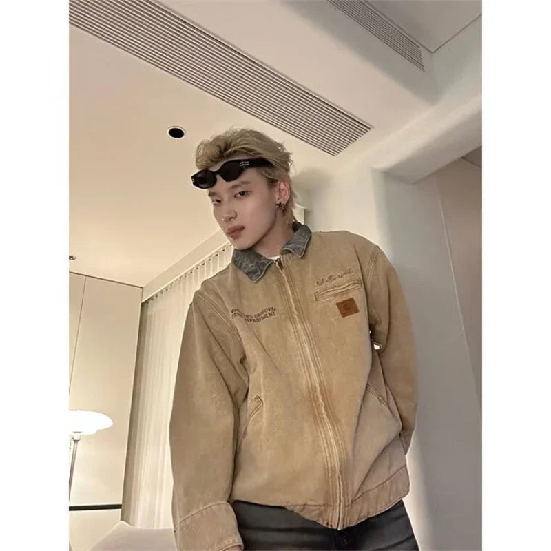 American Denim Multi Pocketed Jacket