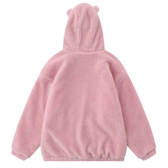 Kirby Cozy Plush Hoodie