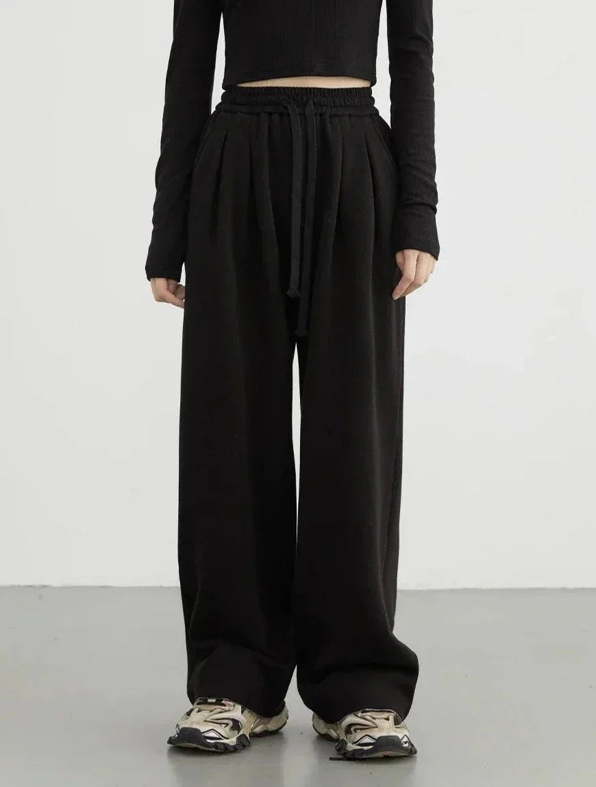 Solid Loose Sports Women's Pant