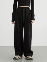 Solid Loose Sports Women's Pant