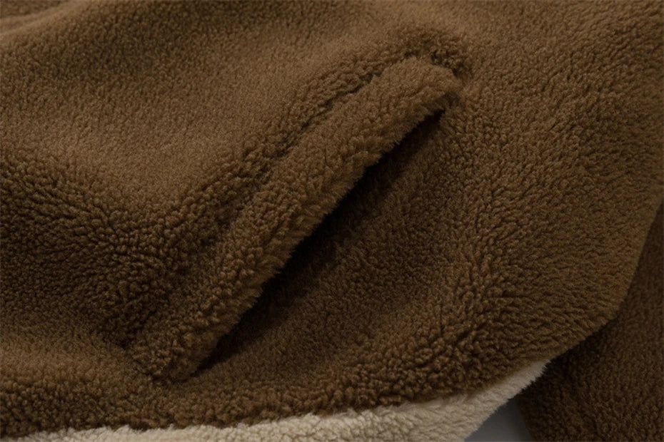 Fuzzy Zipper Jacket