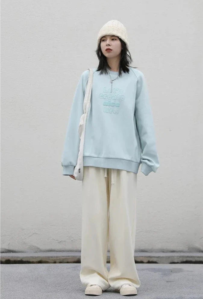 Solid Loose Sports Women's Pant