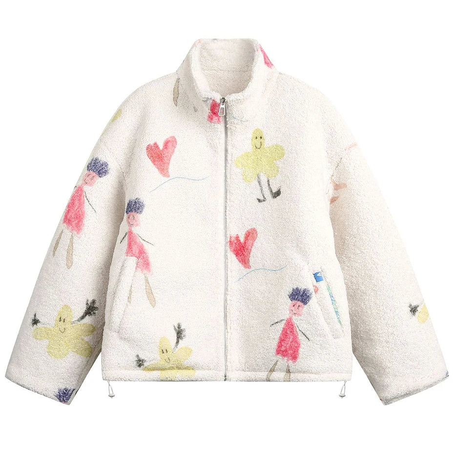 Y2k Small Drawings Jacket