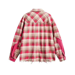 Broken Red Plaid Shirt