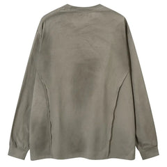 Y2k Futurstic Solid Sweater