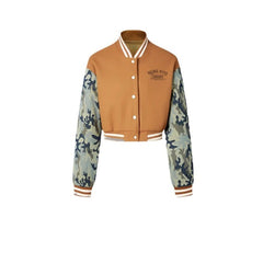 Women's Camouflage Varsity Jacket
