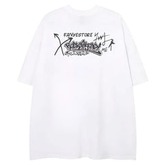 Cartoon Boy Printed T-Shirt