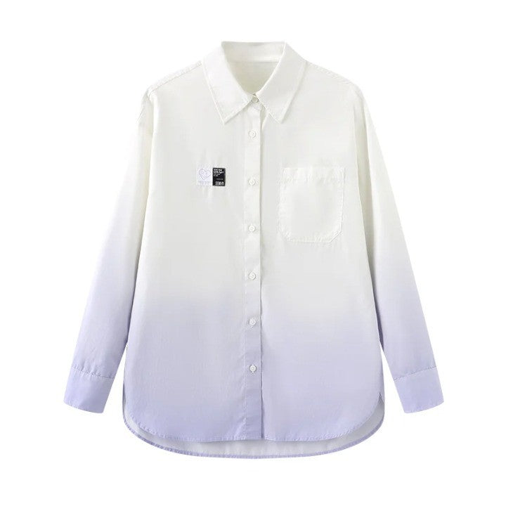 Casual Long-Sleeved Women's Shirt