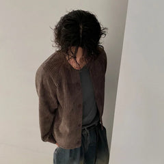 Solid Color Loose Jacket