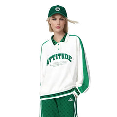 Letter Printed Oversized Women's T-Shirt