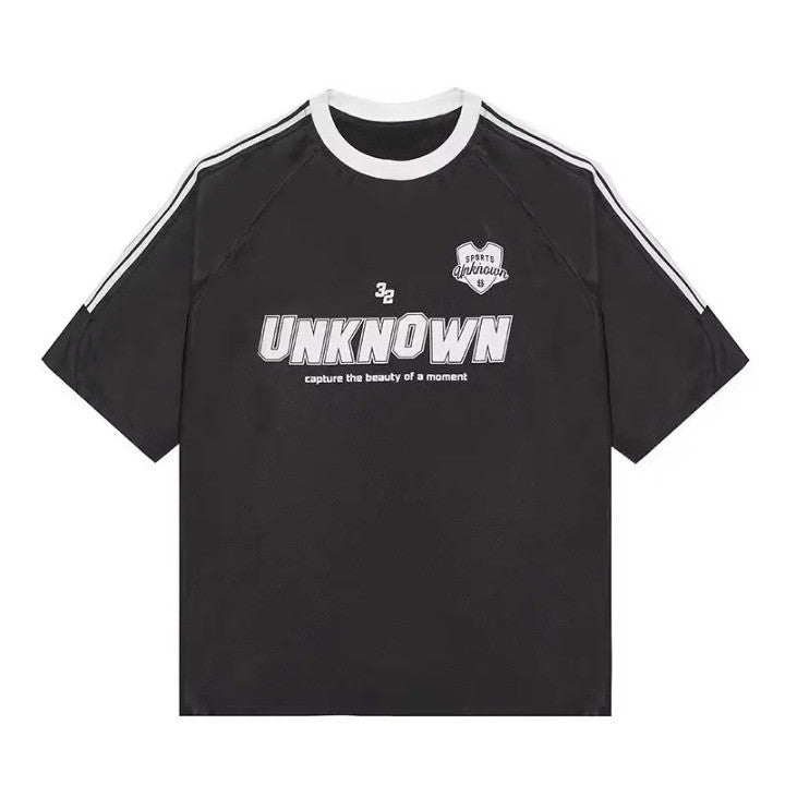 Y2K Metallic Silver Oversized T-Shirt