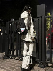 Y2K Cosmic Neon Wind Jacket