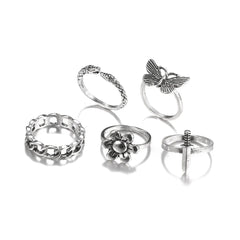 Vintage Soul 5-Piece Rings
