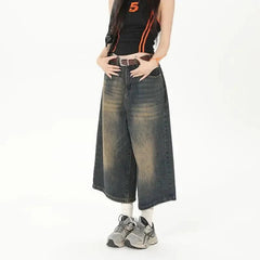 Y2K Vintage Wide Leg Women's Jorts