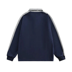 Casual Embroid Racing Oversized T-Shirt