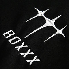 Racing Style Patchwork Hoodie