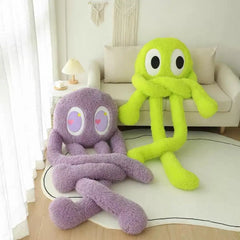 Cool Long Leg Black Coal Soft Plush Pillow Cushion Cartoon Anime Home Sofa Car Bedroom Cartoon Gift