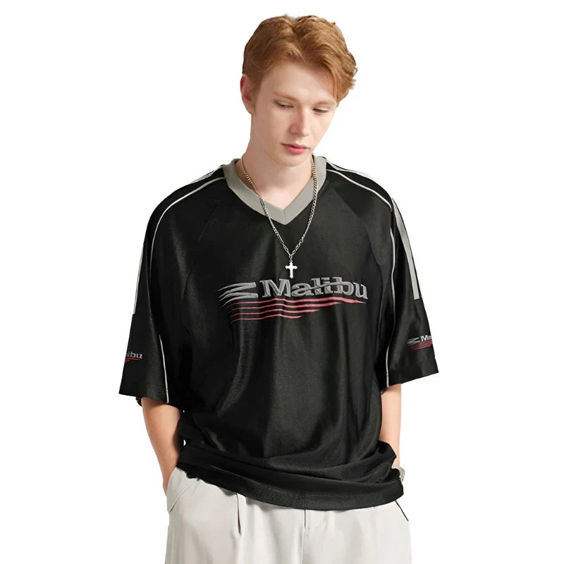 Retro Raglan Oversized T-Shirt