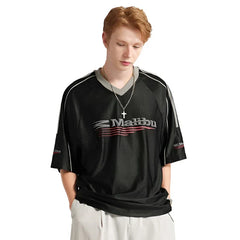 Retro Raglan Oversized T-Shirt