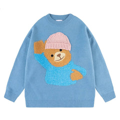 Farewell Teddy Bear Heavy Sweater