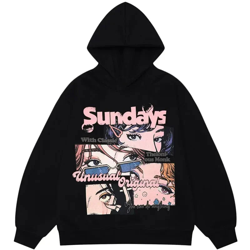 Y2k Baggy Sundays Hoodie