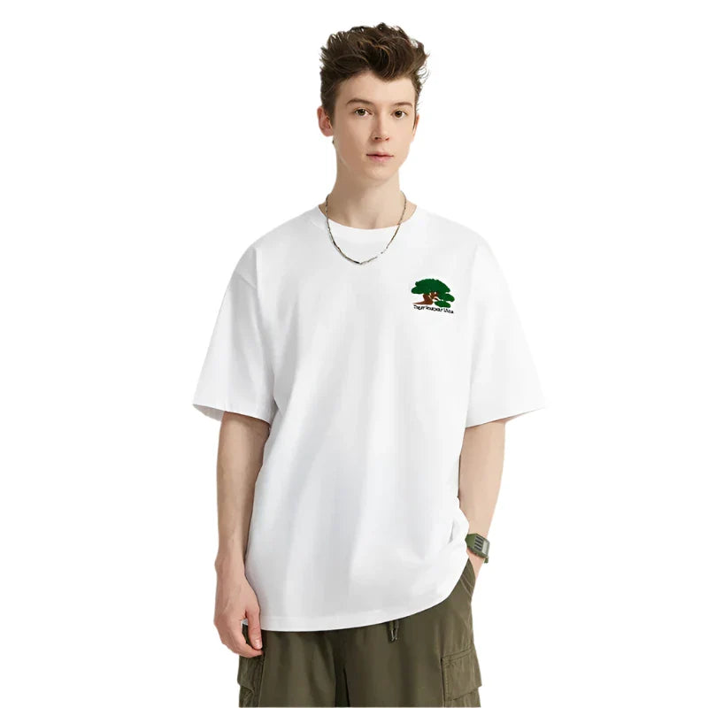 Bonsai Thread Round Neck T-Shirt