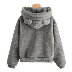 Rabbit Ear Fleece Hoodie