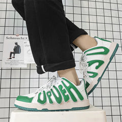 Lettered Style Sneakers