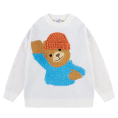 Farewell Teddy Bear Heavy Sweater