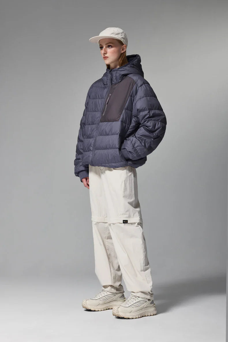 Lightweight Hooded Down Packable Jacket