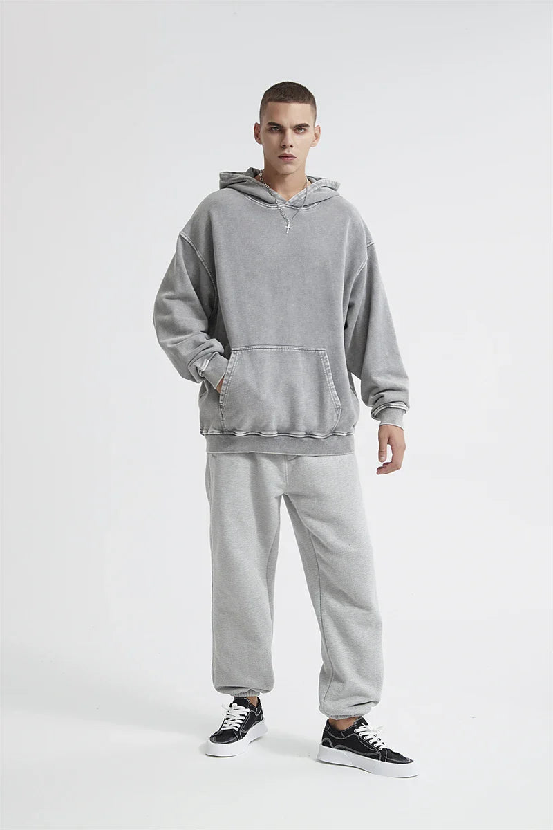 Heavyweight Washed Urban Hoodie