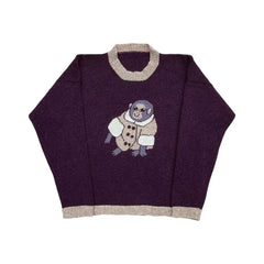 Y2k Jumper Knitwear Button Oversize Sweater