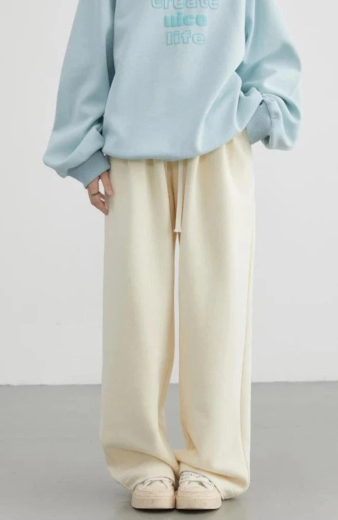 Solid Loose Sports Women's Pant
