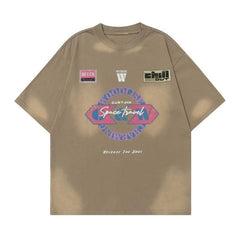 Space Travel Printed T-Shirt