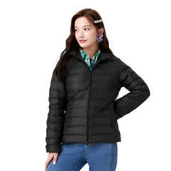 Puffer Versatile Solid Color Stand Collar Jacket