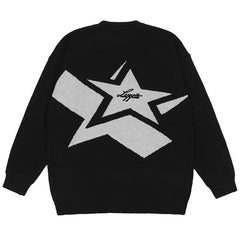 Y2k Capitol Star Sweater