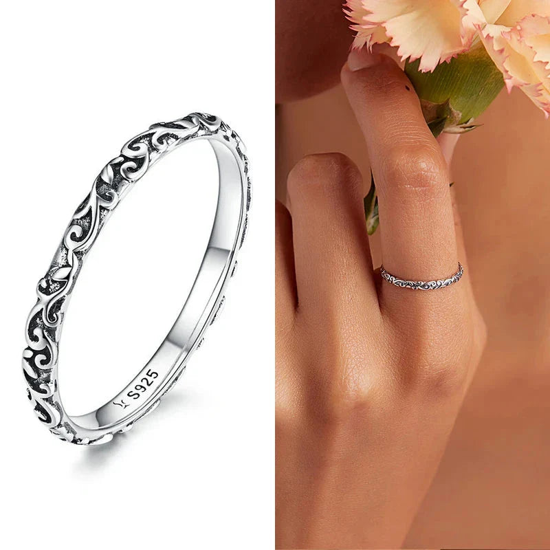 Antique VintEdge Silver Ring