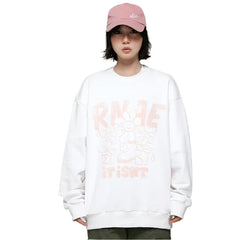 Floral Smiley Sweatshirt