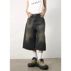 Y2K Vintage Wide Leg Women's Jorts