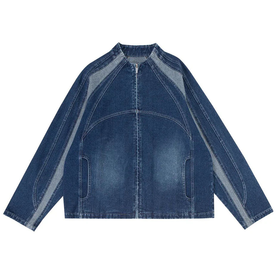 Denim Racer Jacket