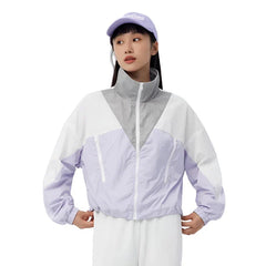 Spring Color Contrast Windbreaker Jacket