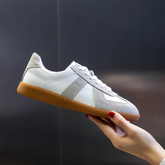 Leather Women's Genuine Sneakers