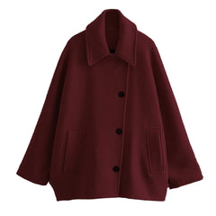 Long Blended Polo Coat
