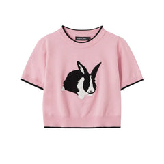 Women's Bunny Bliss Cropped T-shirt